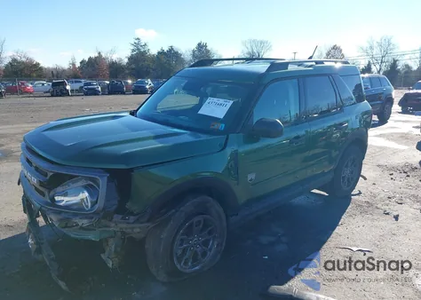 2024 Ford Bronco Sport Big Bend z USA, uszkodzony, nr VIN 3FMCR9B62RRF64766